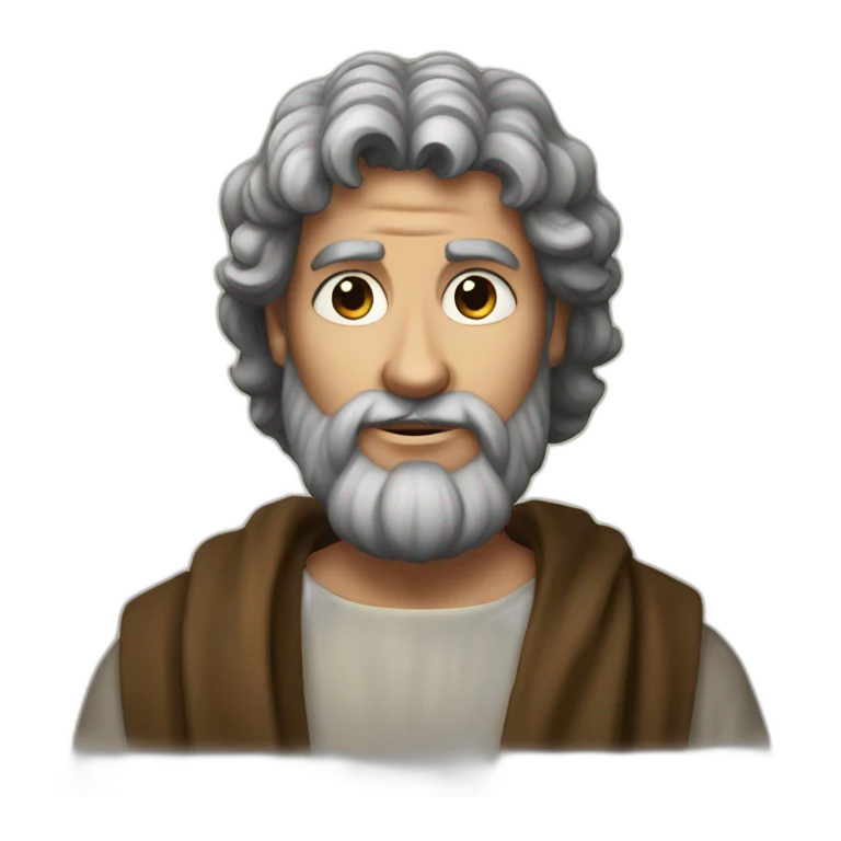 Thomas the apostle from bible emoji
