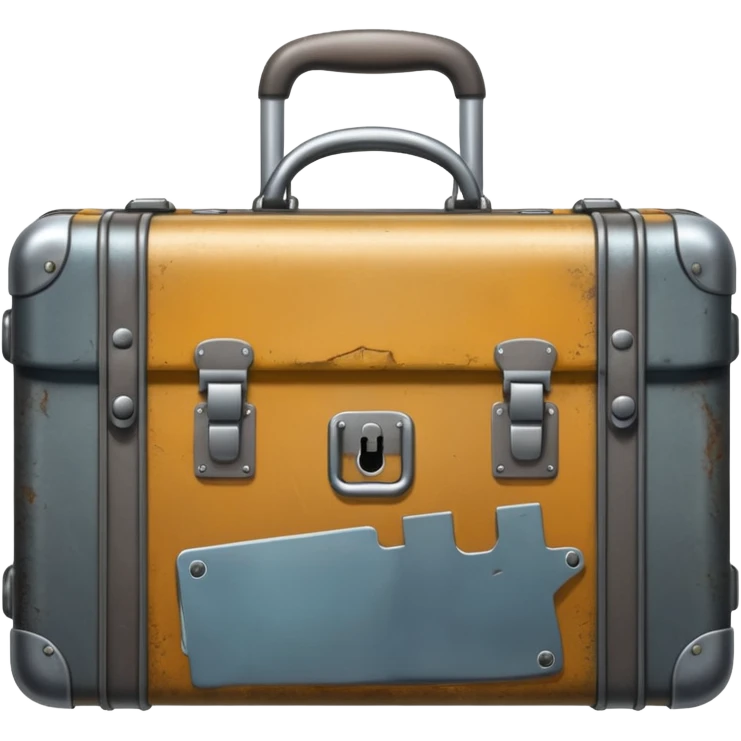 Suitcase with a human bodies inside  emoji