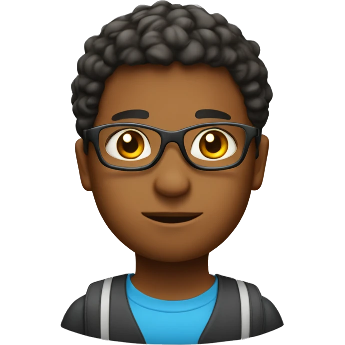 a young budding pe teacher with bneard and no glasse emoji