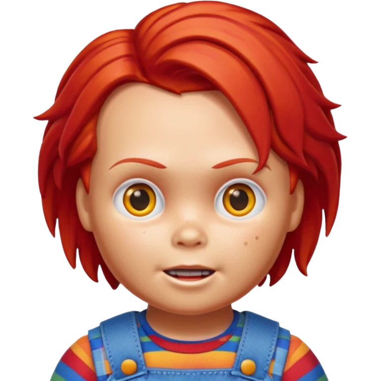Un emojin de chuky emoji