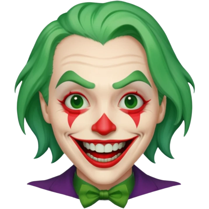Joker riendose emoji