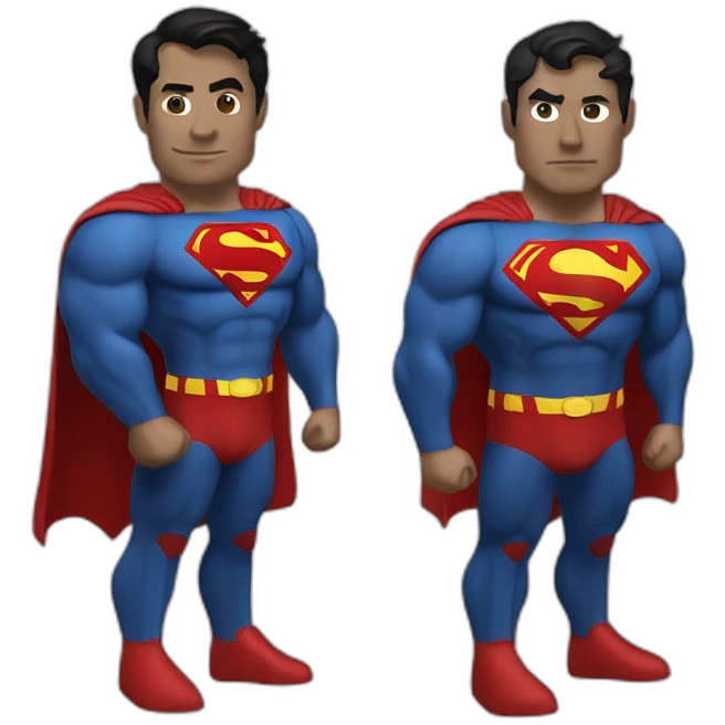Batmane et superman  emoji