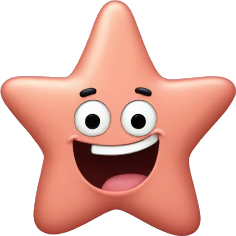 Patrick star hehe emoji