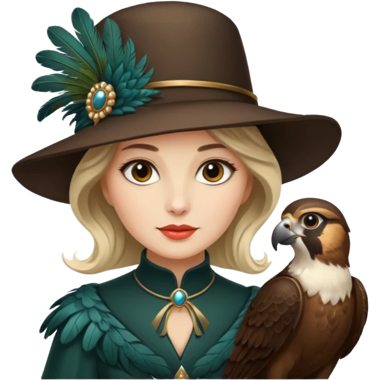 lady Falconer emoji