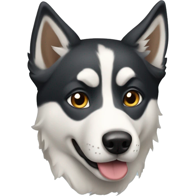 Husky-Shepherd Mix emoji