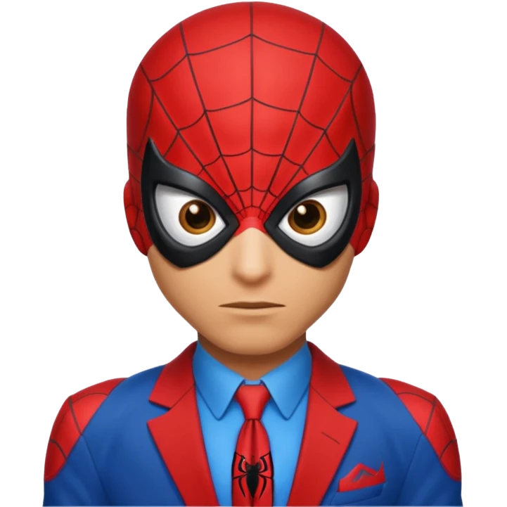Make spiderman emoji