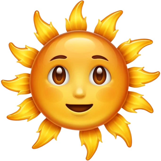 Sun-jam emoji