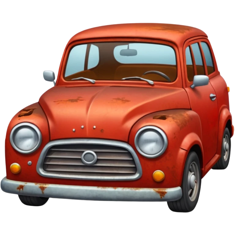 a angry car emoji