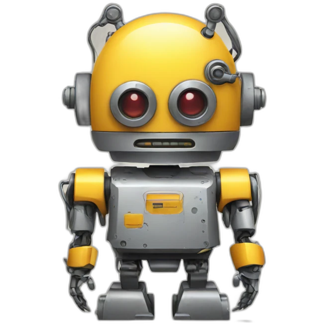 robot with tools emoji