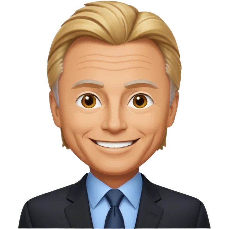 Pat Sajak wheel of fortune emoji
