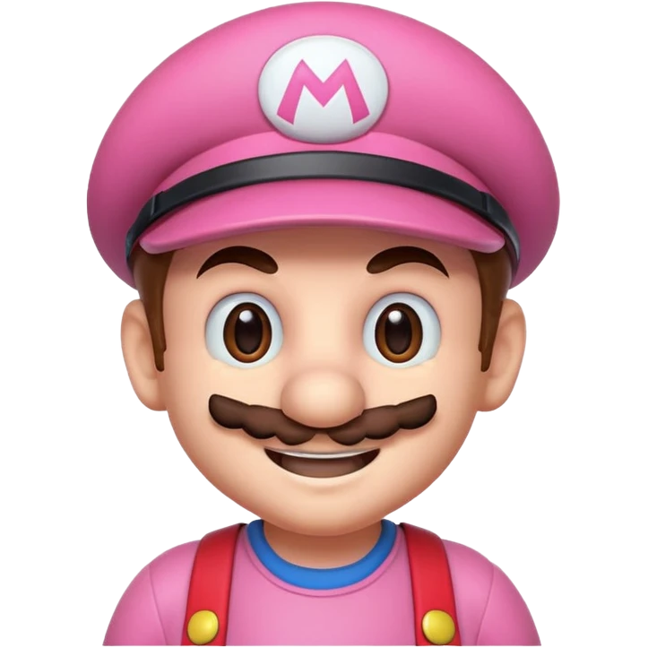 Mario pink emoji