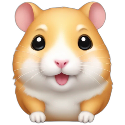 cute hamster emoji