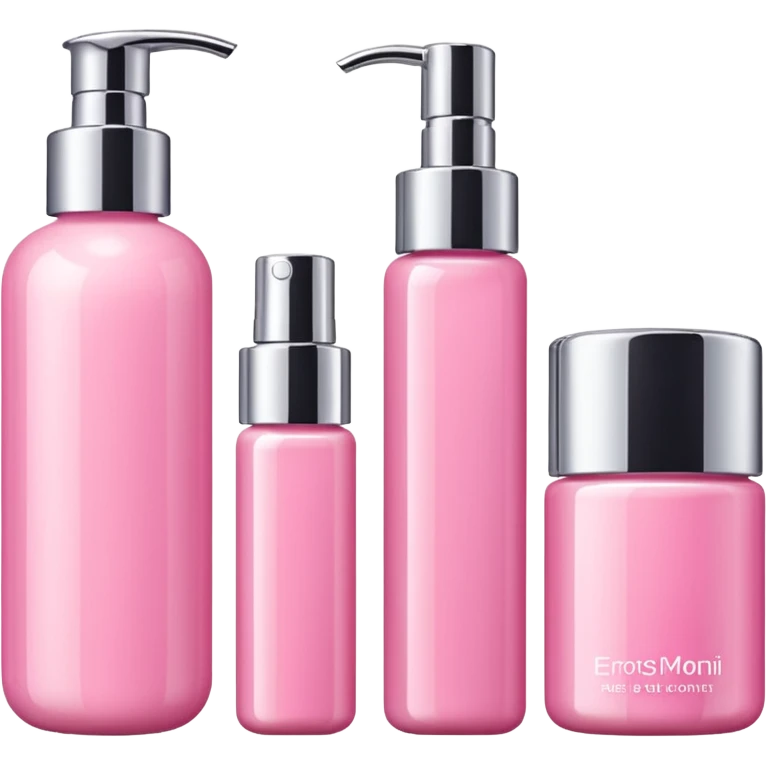 Pink skincare emoji