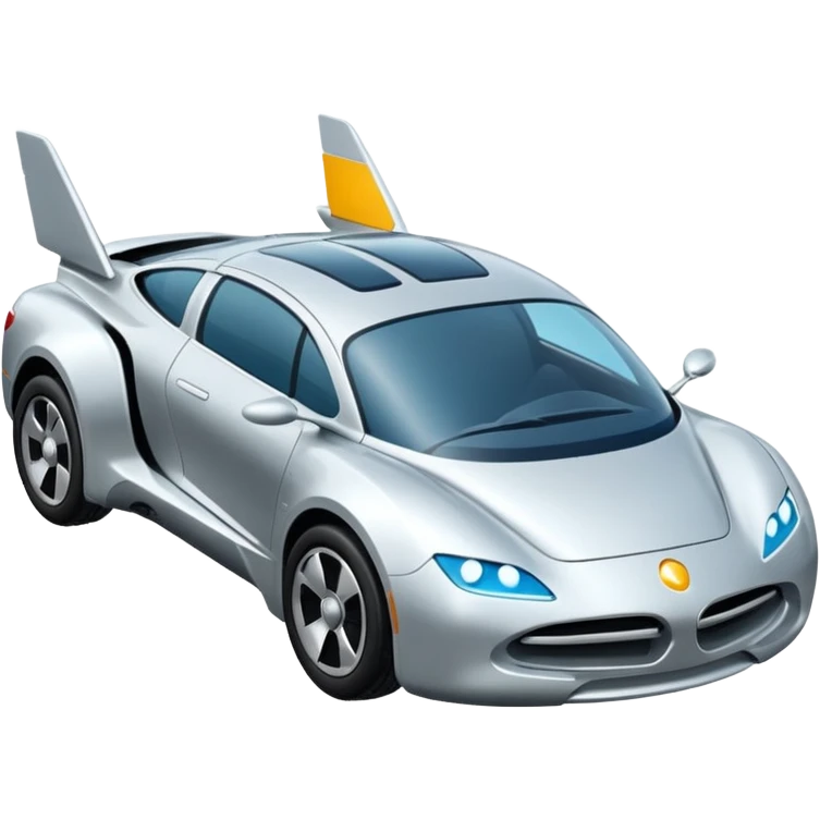 Uçan araba  emoji