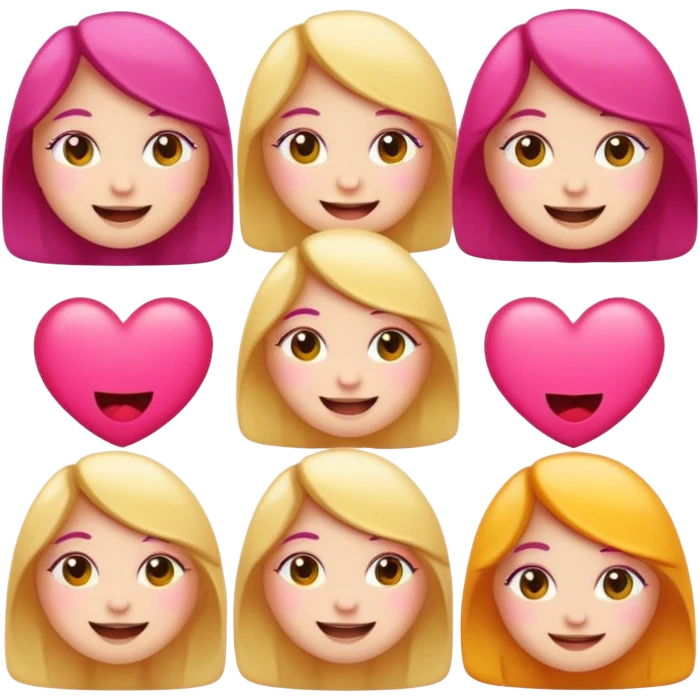 Aesthetic girly emojis emoji