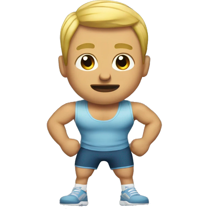 Gym bro emoji