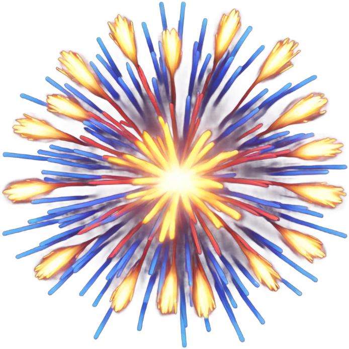 Fireworks emoji