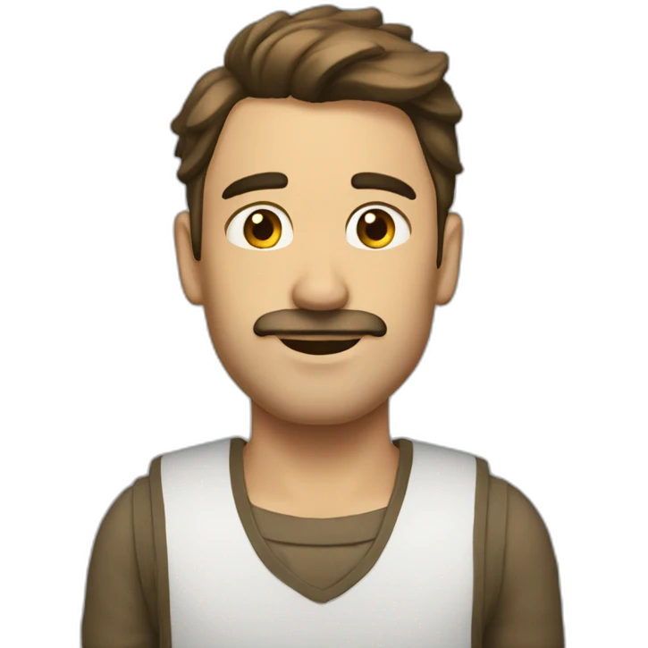 homme maquillée emoji