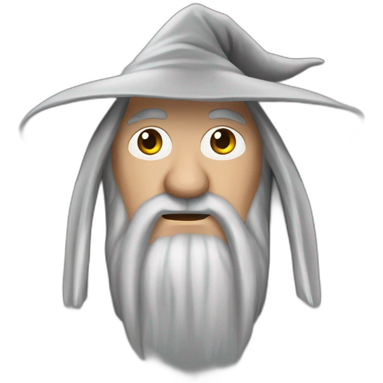 Teminator-as-Gandalf emoji