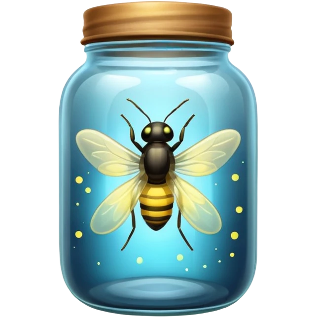 fireflies in a jar emoji