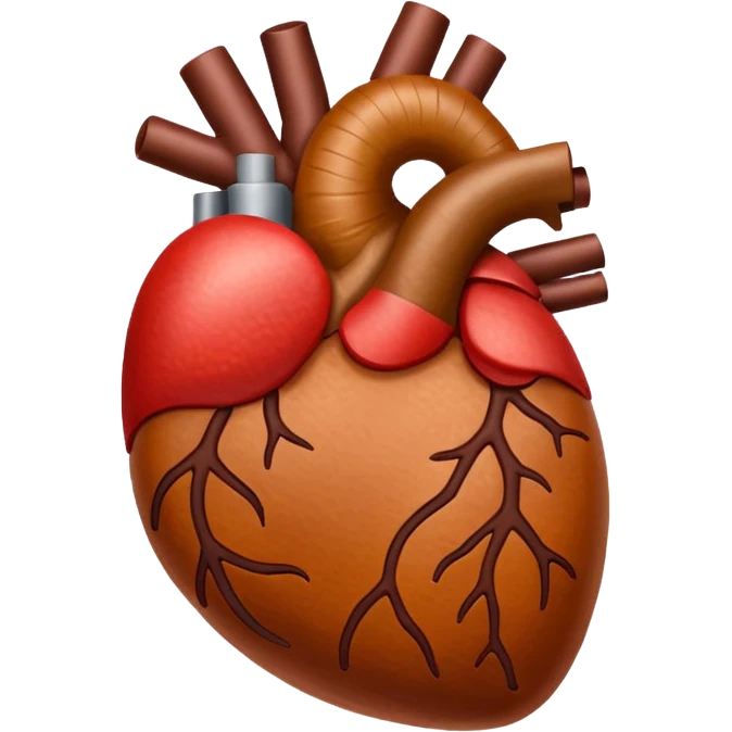 Vibrating liver emoji emoji