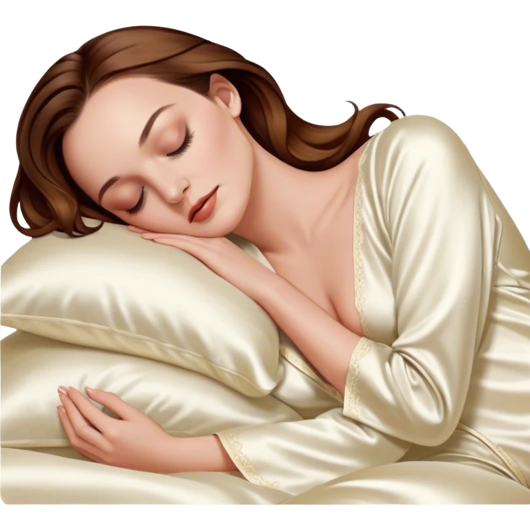leighton meester sleeping with la perla silk pyjamas  emoji