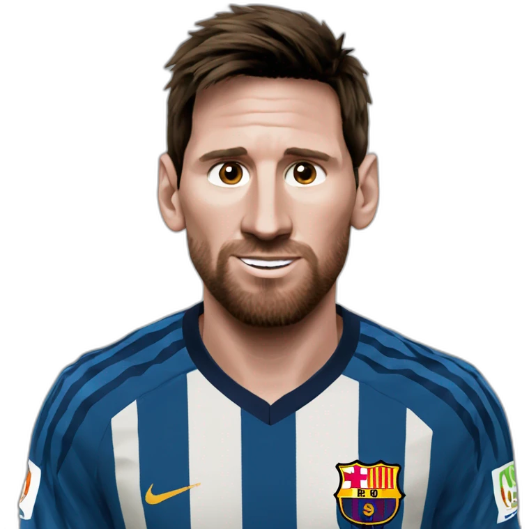 Messi qui tombe emoji