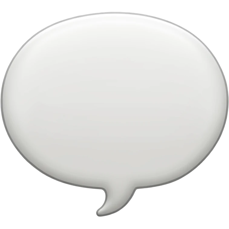 Speech balloon emoji