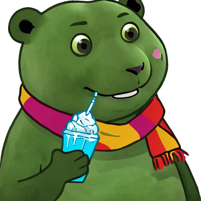 Panda eating ice   emoji