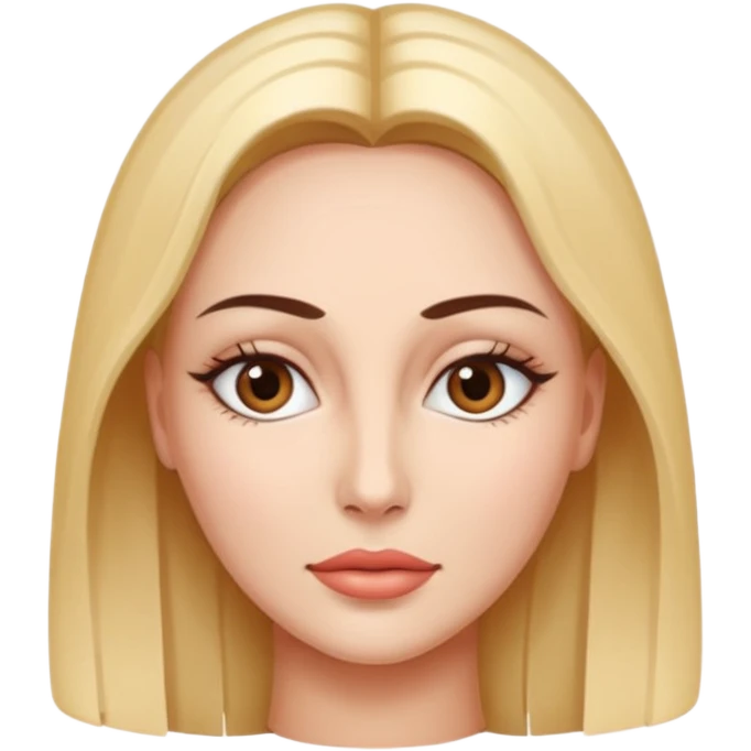 women with a lot of plastic surgery emoji
