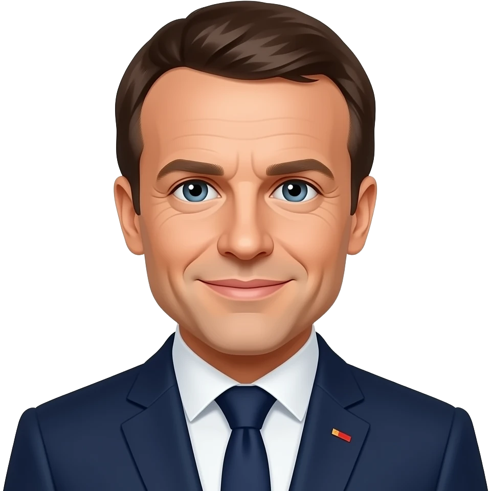 Emmanuel Macron emoji