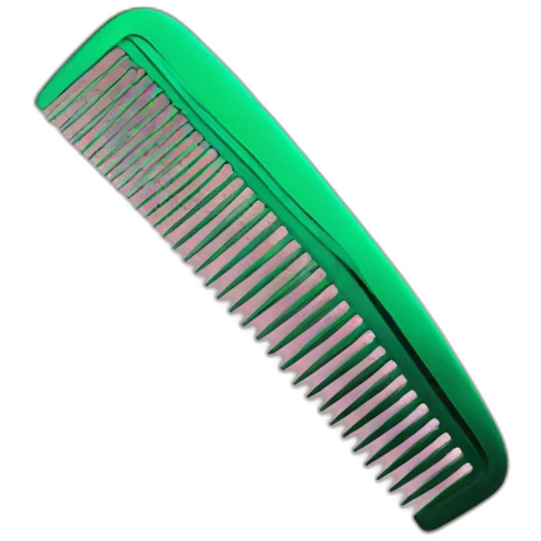 comb for hair green emoji