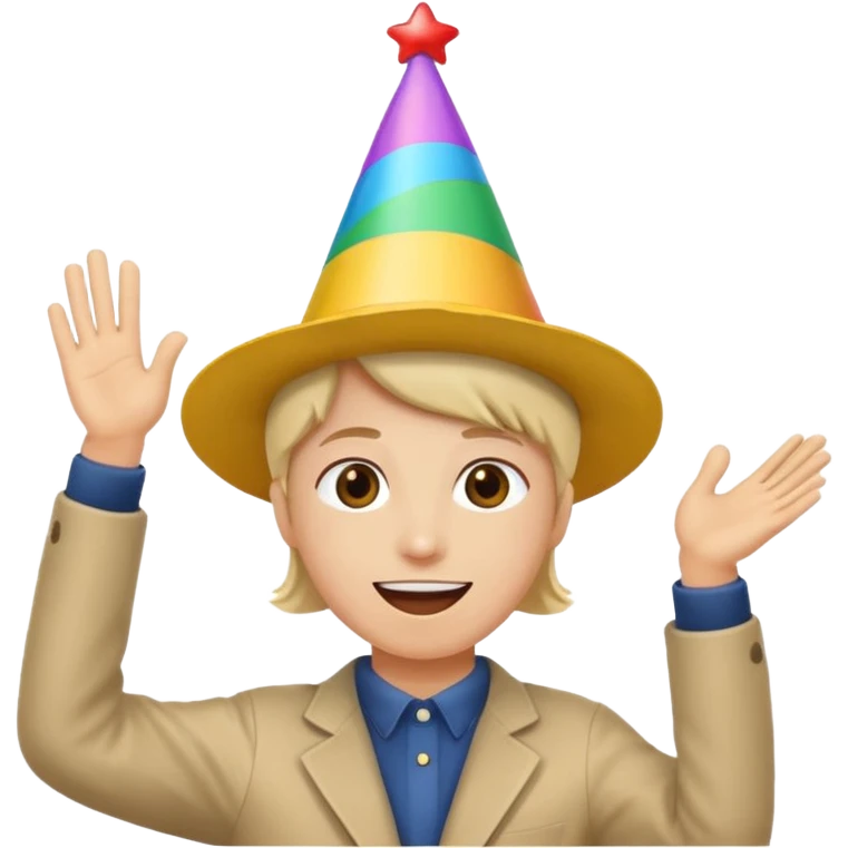 corso terminato vittoria solo cappello in aria emoji