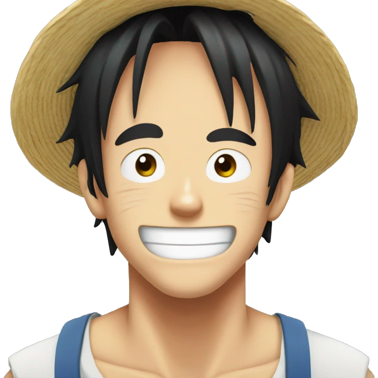 Luffy anime person  emoji