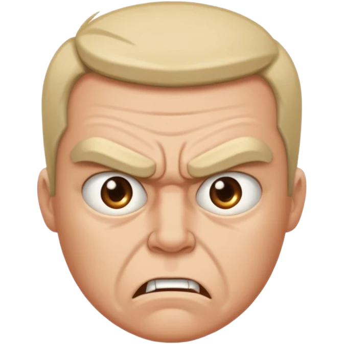 person saying slurs emoji