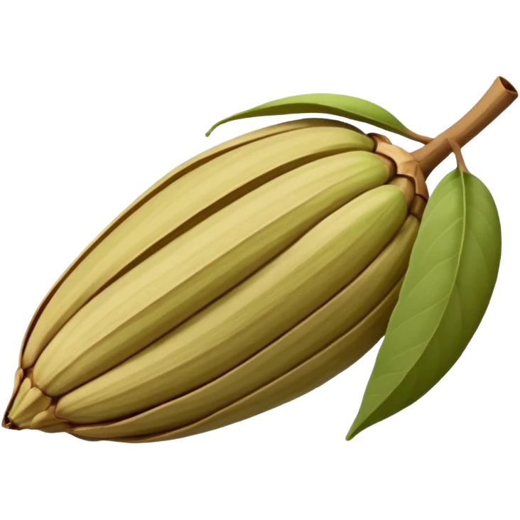 Cardamom original hyperrealistic  show no lines on it emoji