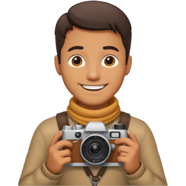 Kamera men emoji