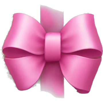 bible with a pink bow on it  emoji