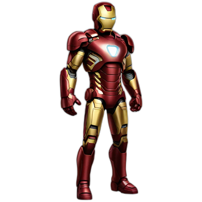 Iron Man full body emoji