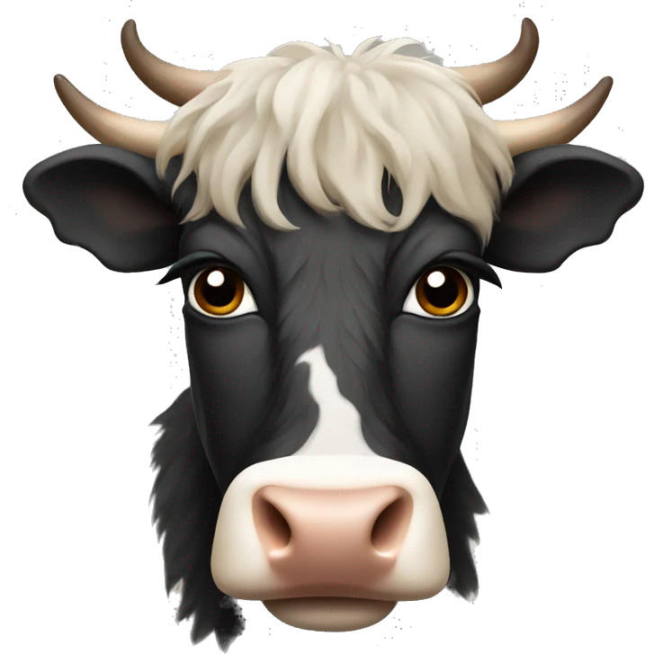 scottish cow emoji