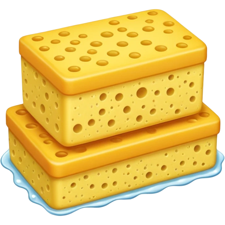 rectangle sponge in kitchen emoji