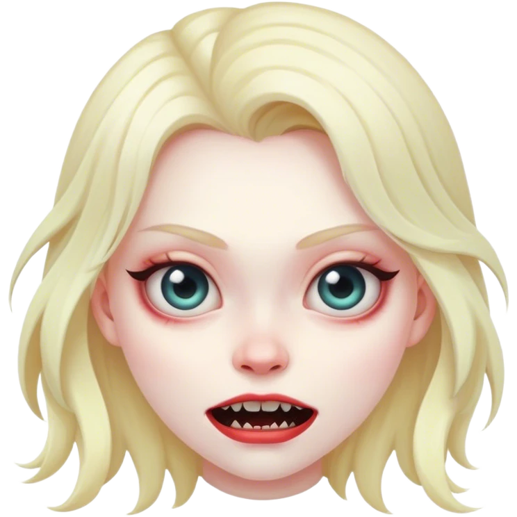 girl monster face emoji