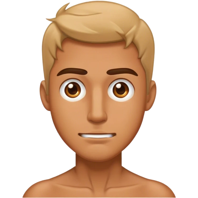 man doing sigma face emoji