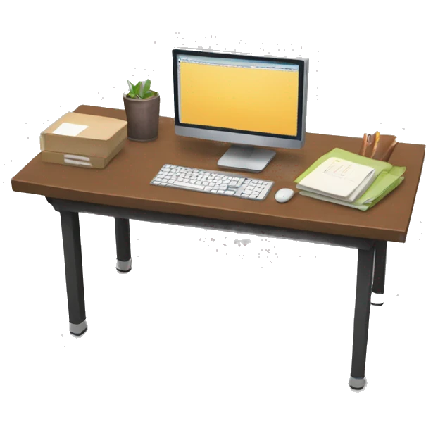 desk setup sim emoji
