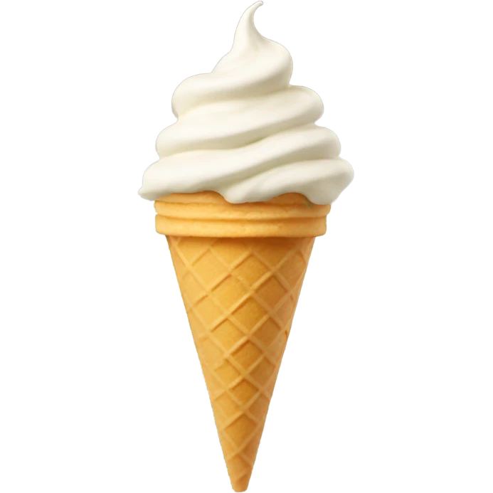 ice cream soft serve emoji