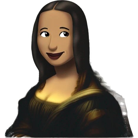 Mona Lisa emoji