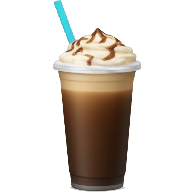 Cold coffee emoji