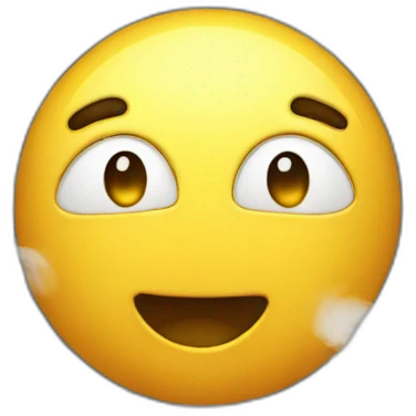 Soleil qui fume  emoji
