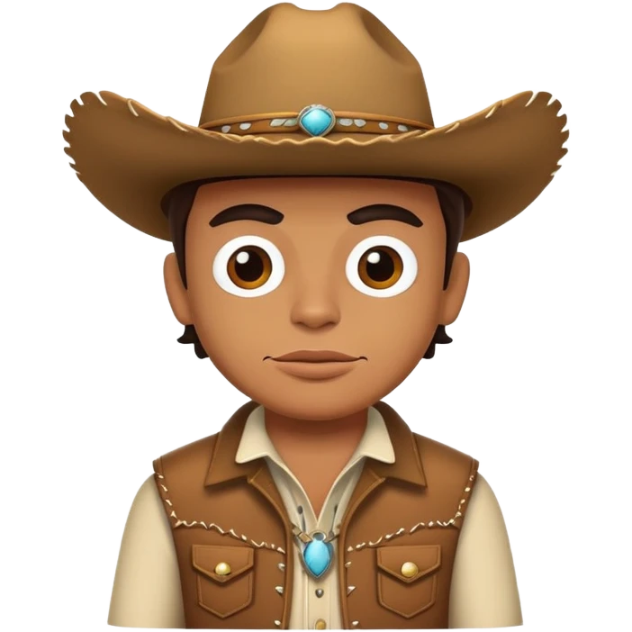 Pepe cowboy emoji