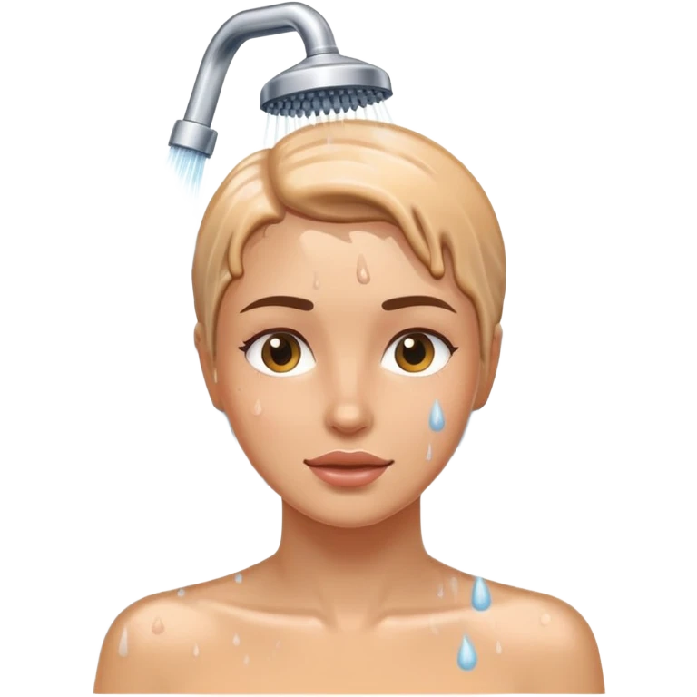 women in shower emoji